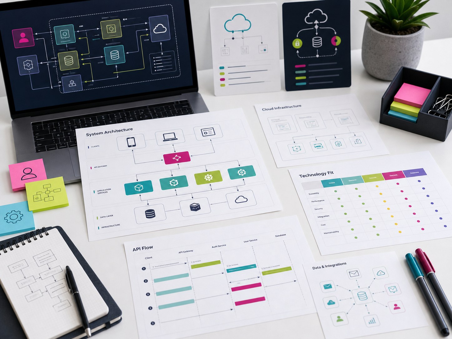Mobile app technology stack and product delivery paths